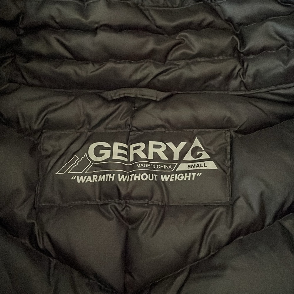 Gerry Lightweight Puffer Jacket Fitted Zip Up Hoodie Indie Retro - Picture 5 of 16